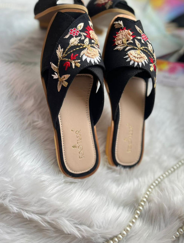 Embroidered Flats