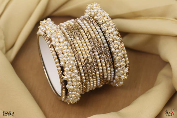 Pearl Gajra Bangles