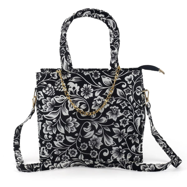 Printed Flowers Bag